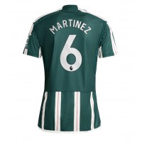 Dres Manchester United Lisandro Martinez #6 Preč 2023-24 Krátky Rukáv